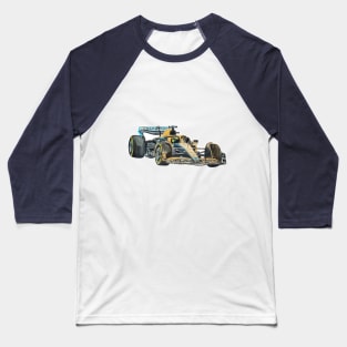 Racing Car in watercolours pattern illustration, Formula 1 watercolours Baseball T-Shirt